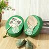 Oval Red Kraft Paper Box - Forest Style Cookie & Candy Gift Packaging Box