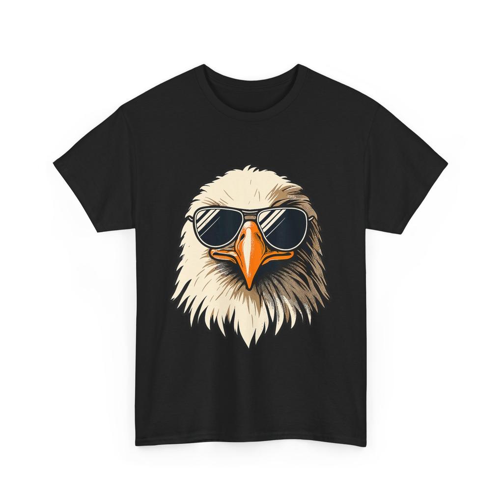 Weißkopfseeadler Hemd, Adler mit Sonnenbrille Damen Herren T-Shirt Herren Damen T-Shirts Oberteil