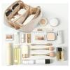 Organizér na make-up Dámská kosmetická taška Pouzdro na make-up Úložné pouzdro Luxusní dámská krabička, Kosmetická taška, Taška organizér na cestování Zip