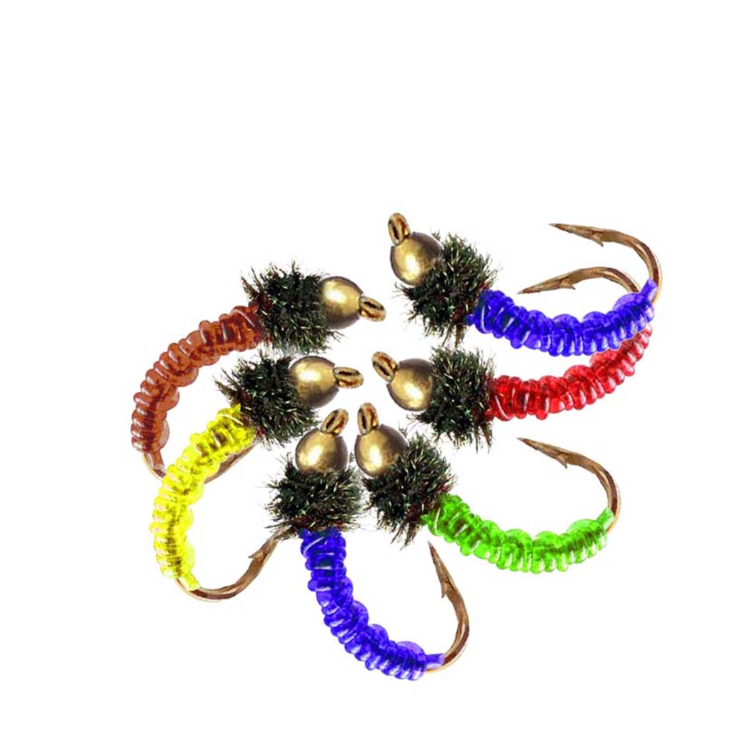 10/15/20/25 шт. мультицветная эпоксидная муравьиная мушка для рыбалки 10 # сухая мушка — фото 12