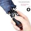 Paradise Umbrella Automatic Men's and Women's Three Folding Umbrella Self-Opening Self-Collection Simple Business One-Click Opening and Closing