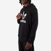 adidas Adicolor Classics Trefoil Hoodie Black/White Men Streetwear IM4489