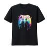 Gamer Video Game Colorful Lover T Shirt vintage Washed Breathable Top For Everyday Wear Soft Casual Stylish homme Unisex