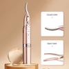 Dual Head Heated Eyelash Curler Two-Gear Temperature Adjustment 2 in1 Eyelash Clip  Party