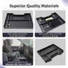 Middle Center Console Organizer Tray For - Chevy Silverado/GMC Sierra 1500 Full Console w/Bucket Seats Only Hidden Cover