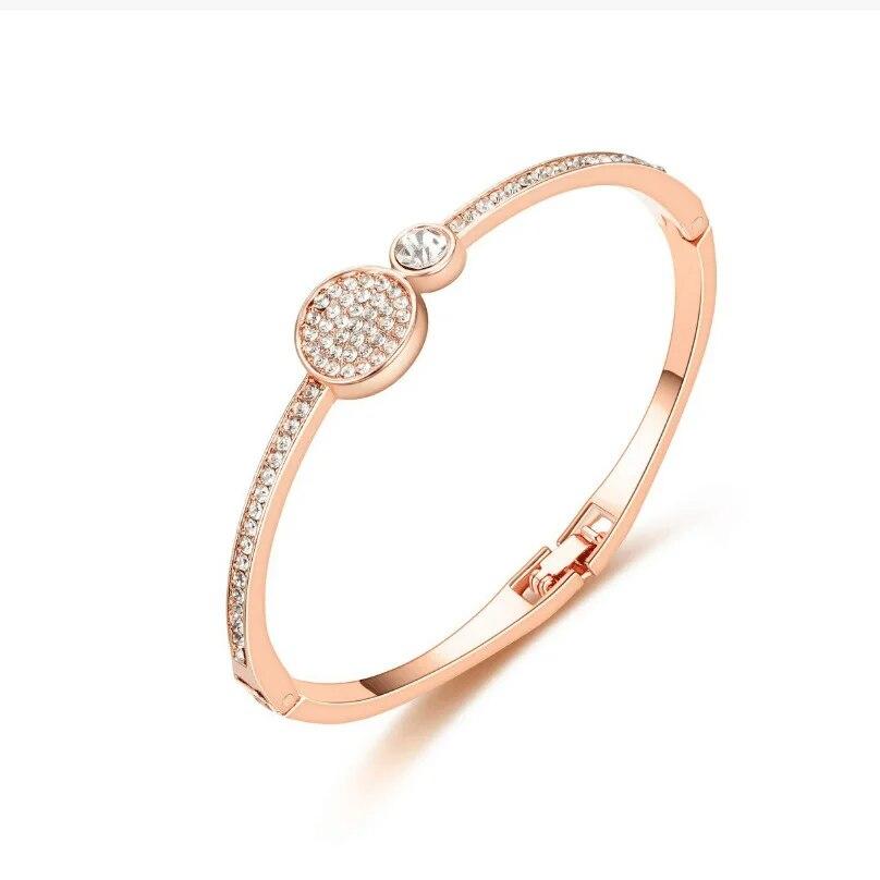 CTB6 Armband für Damen Hohe Qualität Edelstahl Charm Perlenarmbänder Armreifen SmartBuy