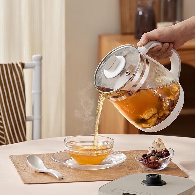 Bear 1.8L Glass Multi-function Health Kettle CN plug (adapter included)