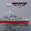 4D Assembly Warship Model Kit Set