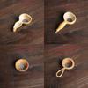 Reusable Odorless Durable High Temperature Resistance Bamboo Practicality Handmade Tea Leak Tea Strainer Tea Leak Tea Set