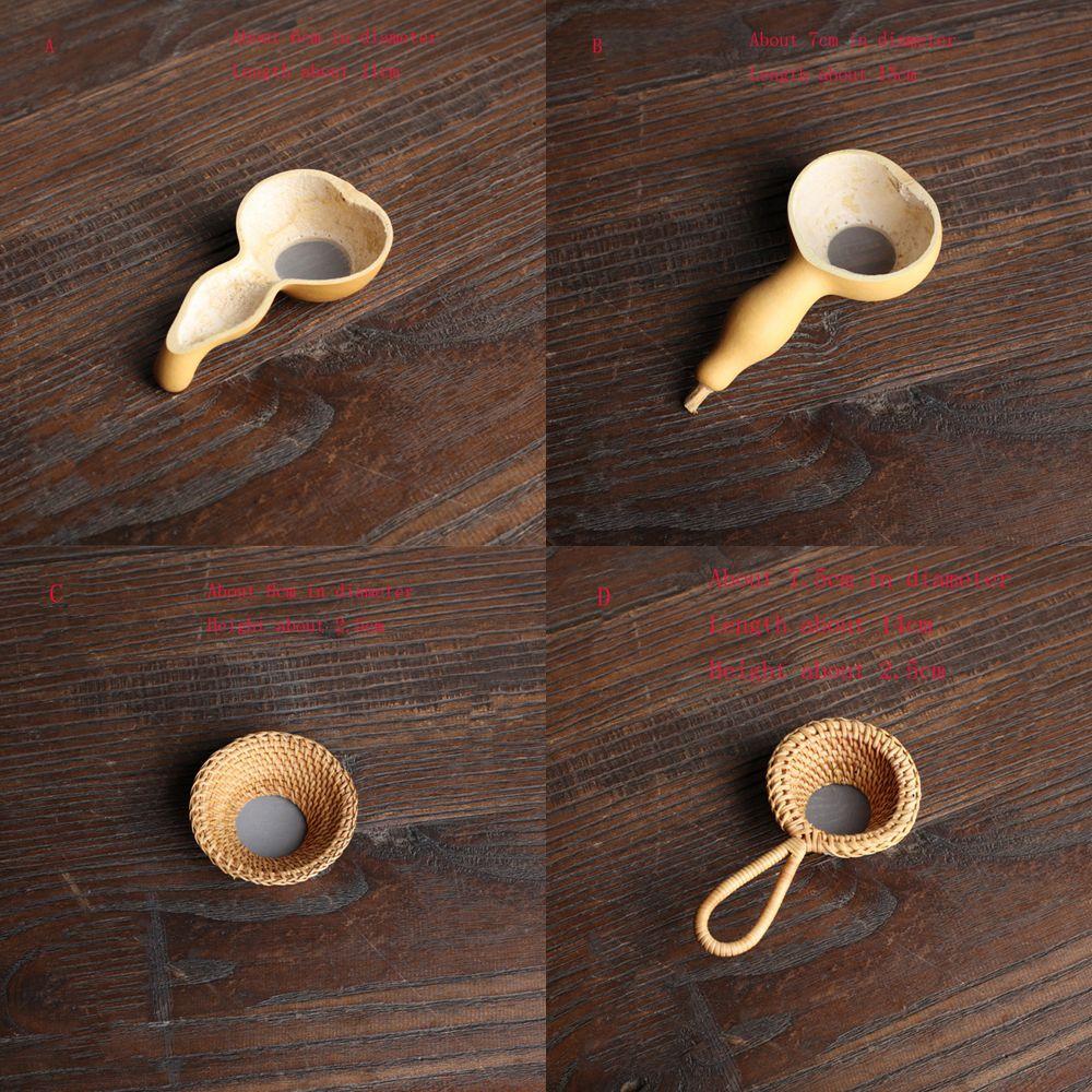 Reusable Odorless Durable High Temperature Resistance Bamboo Practicality Handmade Tea Leak Tea Strainer Tea Leak Tea Set