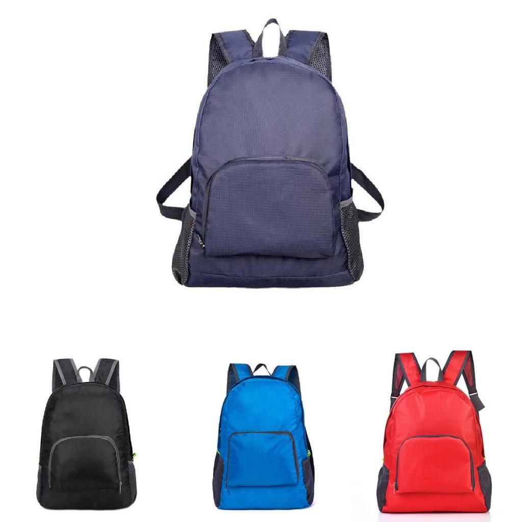 Outdoor Sports Foldable Backpack With Oxford Fabric For Travel And Hiking