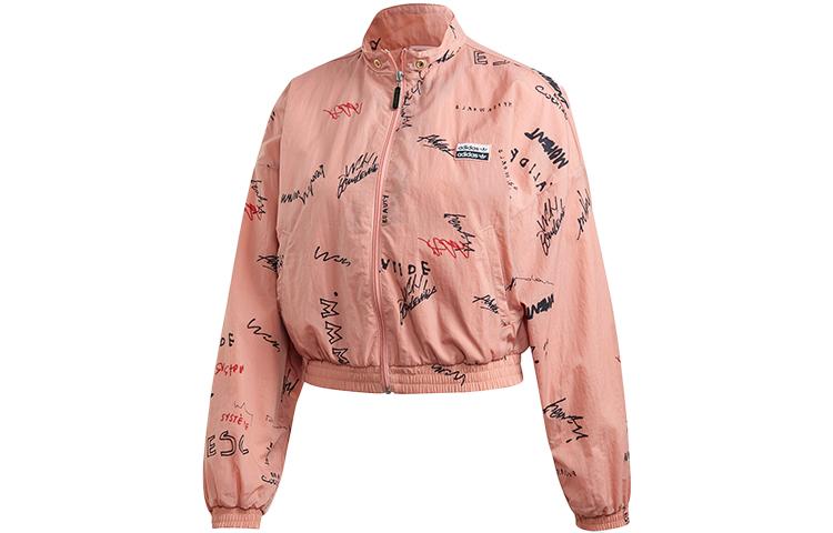 Adidas Originals Jackets Women s Pink Stand Collar Moderate Other GD3041 36
