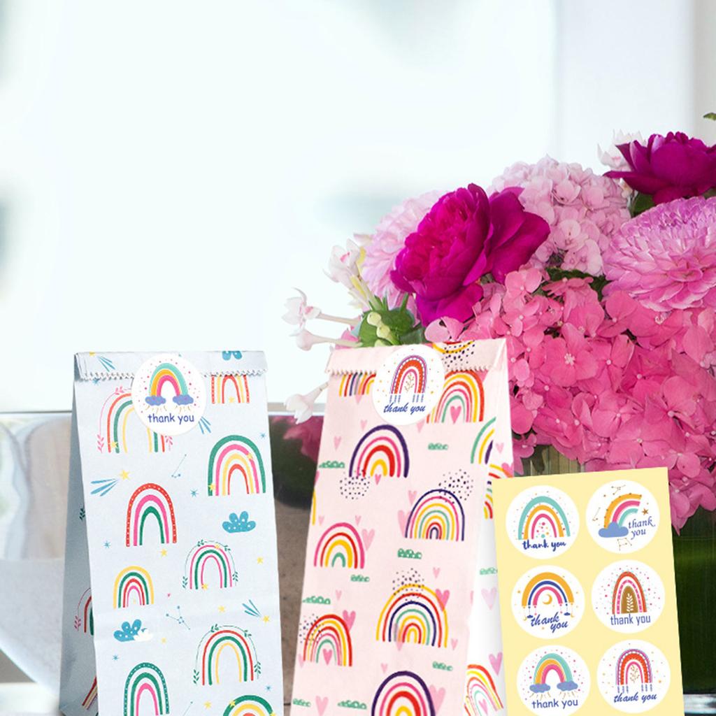 Sturdy Paper Gift Bag for Parties Versatile and Durable DIY Baking Candy Cookies Packing Bag Eye Catching Packaging Bags