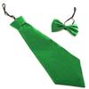 Three-piece St. Patrick Square Button Top Hat Tie Bow Party Accessory Set