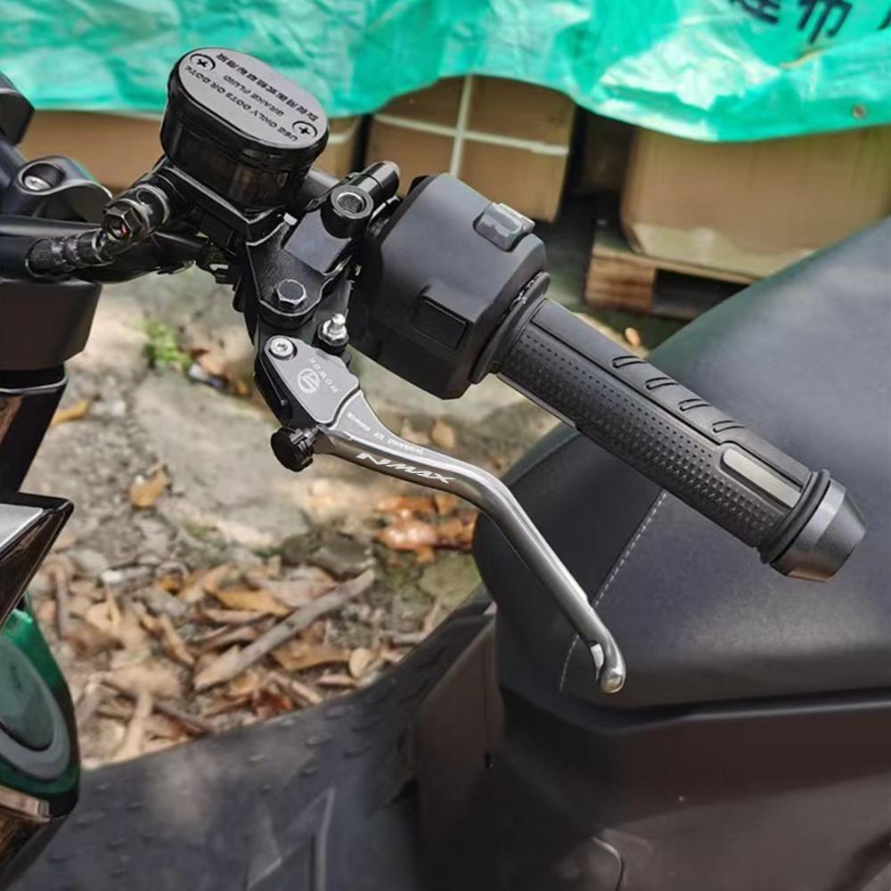 For Yamaha NMAX 160 NMAX 155 150 NMAX125 2015-  Motorcycle CNC Brake Clutch Levers Handle Brake Levers Tire Valve Caps