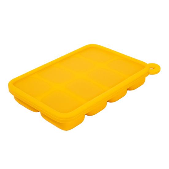 Silicone Ice Cube Tray with Lid 8 Cavities Easy Release Summer Refrigerator Cocktail Whiskey Ice Maker Press Mold Kitchen Supplies