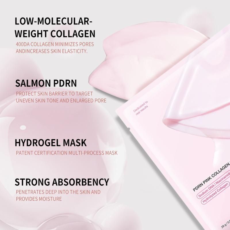 Pink Collagen Jelly Gel Mask Overnight Face Mask Hydrating Firming and Moisturizing