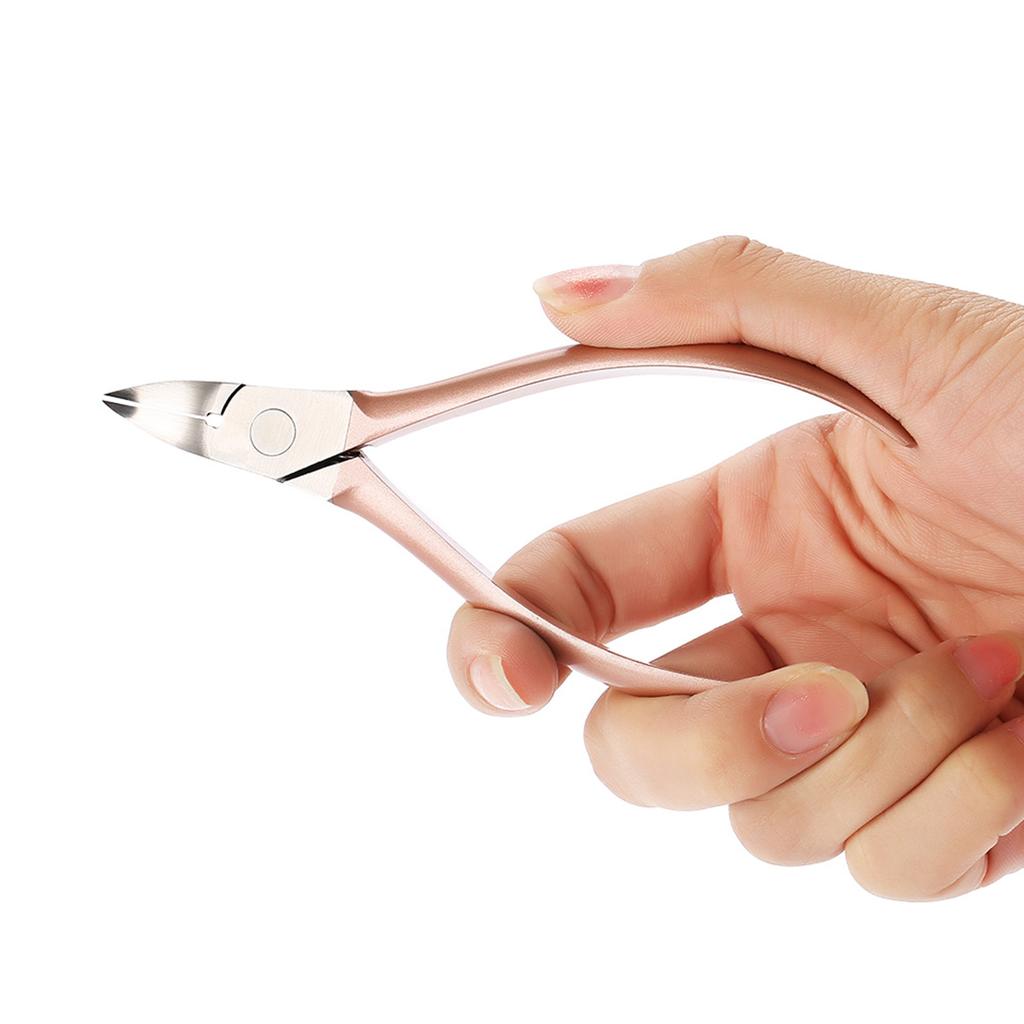 Rose Gold Nail Art Decorations Picker Rhinestone Remover Nail Cutter Scissors Manicure Tools