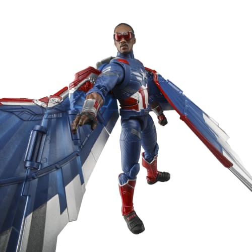 Hasbro Marvel Legends Series Captain America: Brave New World Collectible 6-inch (15cm) Deluxe Action Figure G0158, Authentic
