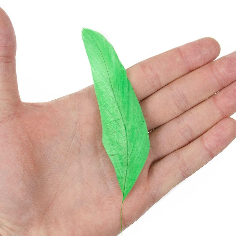 10Pcs Natural Feather Rooster Feather Multicolor Craft Feathers Wedding Decor