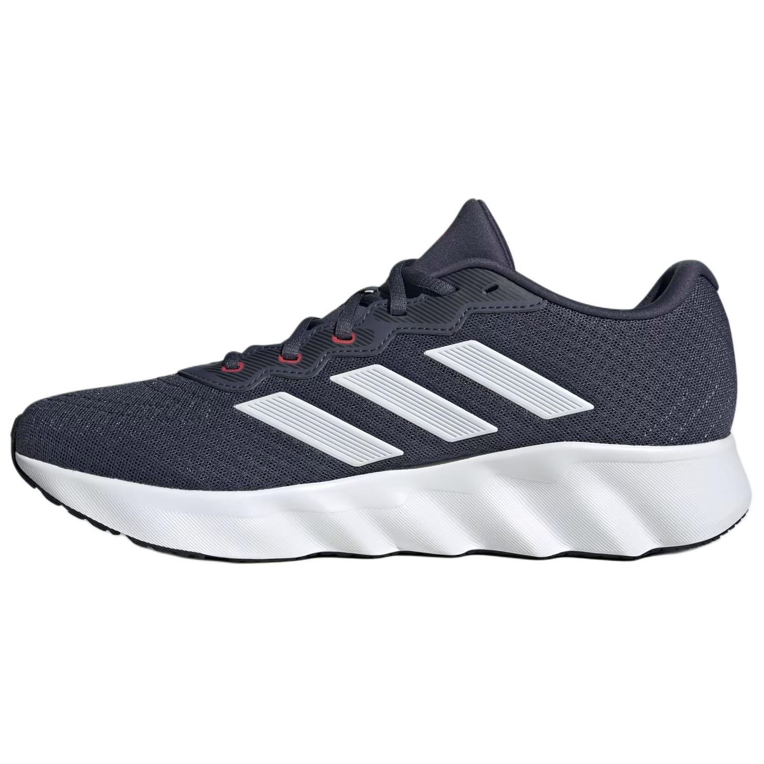 

Adidas Switch Move Comfortable Casual Shock Absorbing Durable Low Top Running Shoes Unisex Running Shoes Black White Blue ID8329 43⅓