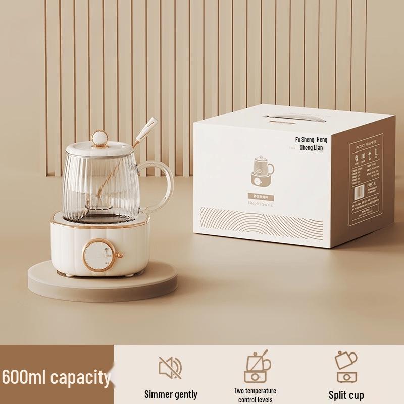 LISM Portable Electric Kettle and Stew Cup