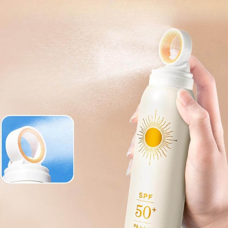 SPF50 PA++++ Sonnenschutzspray, Leichter Erfrischender Sonnenschutz-Nebel für Gesicht & Ganzen Körper 150ml