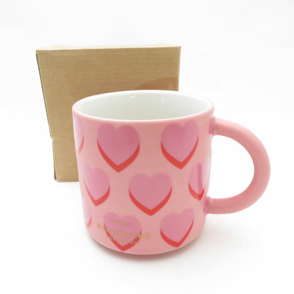 Unused STARBUCKS Starbucks 2020 Valentine s Day Heart Cup Mug Starbucks Taiwan Limited Heart SO3678R1 [Used]