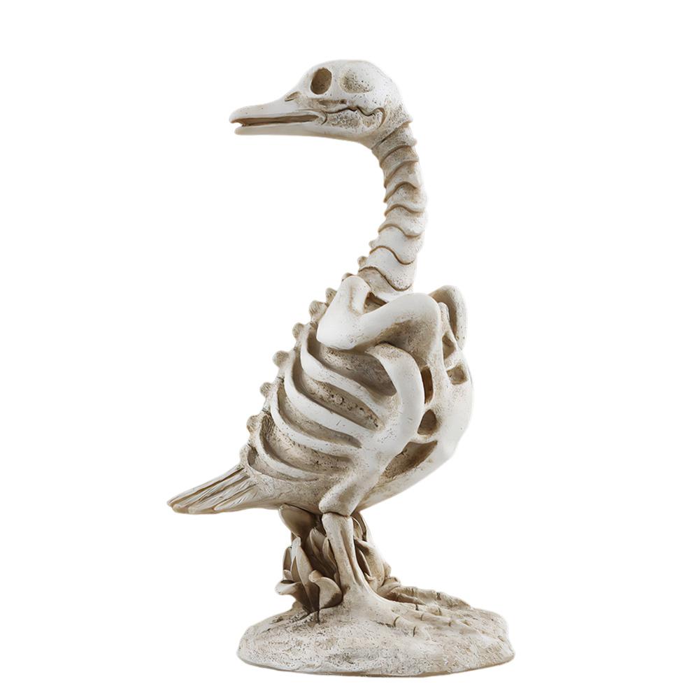 Halloween Tier Skelett Knochen Harz Kreative Tier Skelett Statue Ornamente Für Halloween Tischdeko