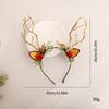 Creative DIY Christmas Antler Headband & Hair Clip Set for Kids