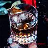 Κλασικό Ποτήρι Ουίσκι με Στάχυα Σιταριού Χειροποίητη Χάραξη Κρύσταλλο Old Fashion Lowball Ουίσκι XO Ποτήρι Ποτού Δώρο Συζύγου