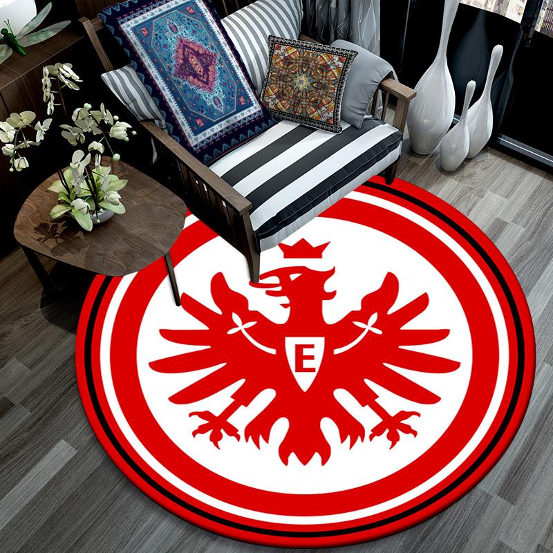 Eintracht Frankfurt Round Area Rug Under Office Chairs Bedroom Living Room Home Decor