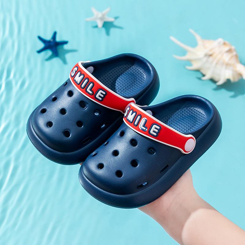 

Детские летние сандалии из ЭВА с закрытым носком, нескользящие, устойчивые к запаху, для малышей и детей 210mm (34-35)