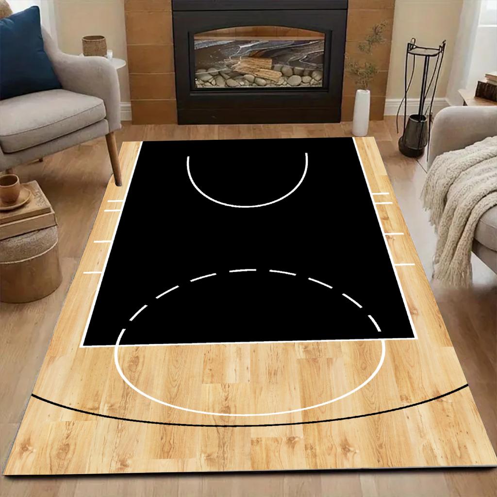 Basketball Court Carpet Rug Soft Rug For Home Decor Gift Carpet Sofa Carpet Birthday Gift Christmas Gift