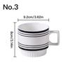 Einfache Keramik Becher Kaffee Tasse Milch Tee Tasse Frühstück Becher Drink Mark Tasse Wasser Tasse Haushalt Liefert Geschenke