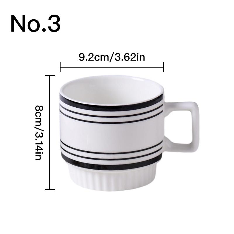 Einfache Keramik Becher Kaffee Tasse Milch Tee Tasse Frühstück Becher Drink Mark Tasse Wasser Tasse Haushalt Liefert Geschenke