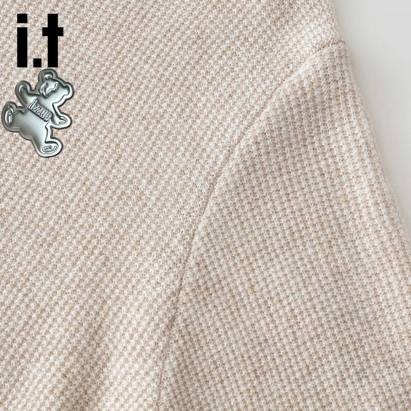 Izzue Women's Hooded Single-breasted Knit Cardigan