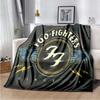 Foo Fighters Logo Blanket, Lightweight Warm Insulation Sofa Bed Office Car Knee Pads Blankets,Decke,couverture,stragulum#(2)