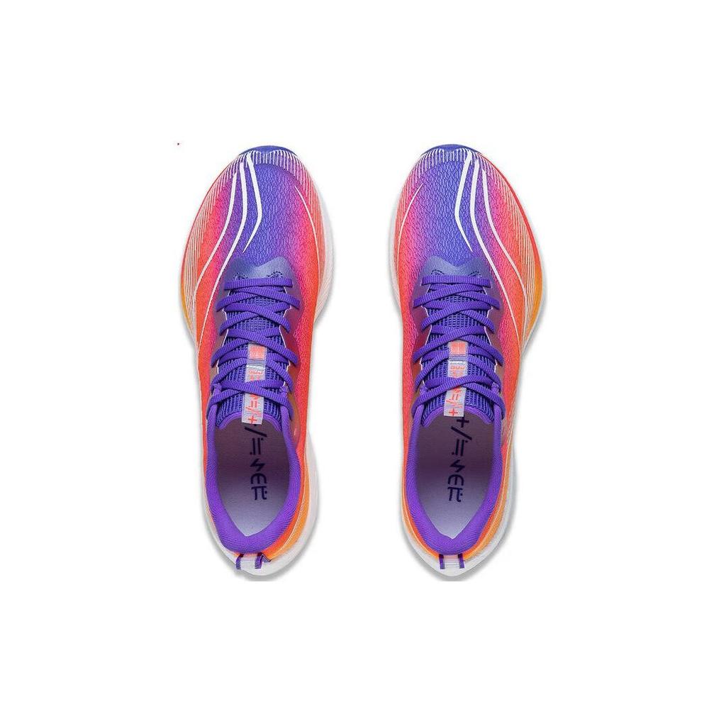 Li Ning Red Rabbit 6 Pro High Rebound Racing Sneakers Lightweight Shock Absorption Low Top Running Shoes Men Sneakers Purple ARMT013-15