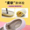 Spring White Cowhide Comfortable Nurse Shoes Women's Soft Sole Non-slip Breathable Not Tired Feet Deodorant Medical Shoes Hollow Shoes