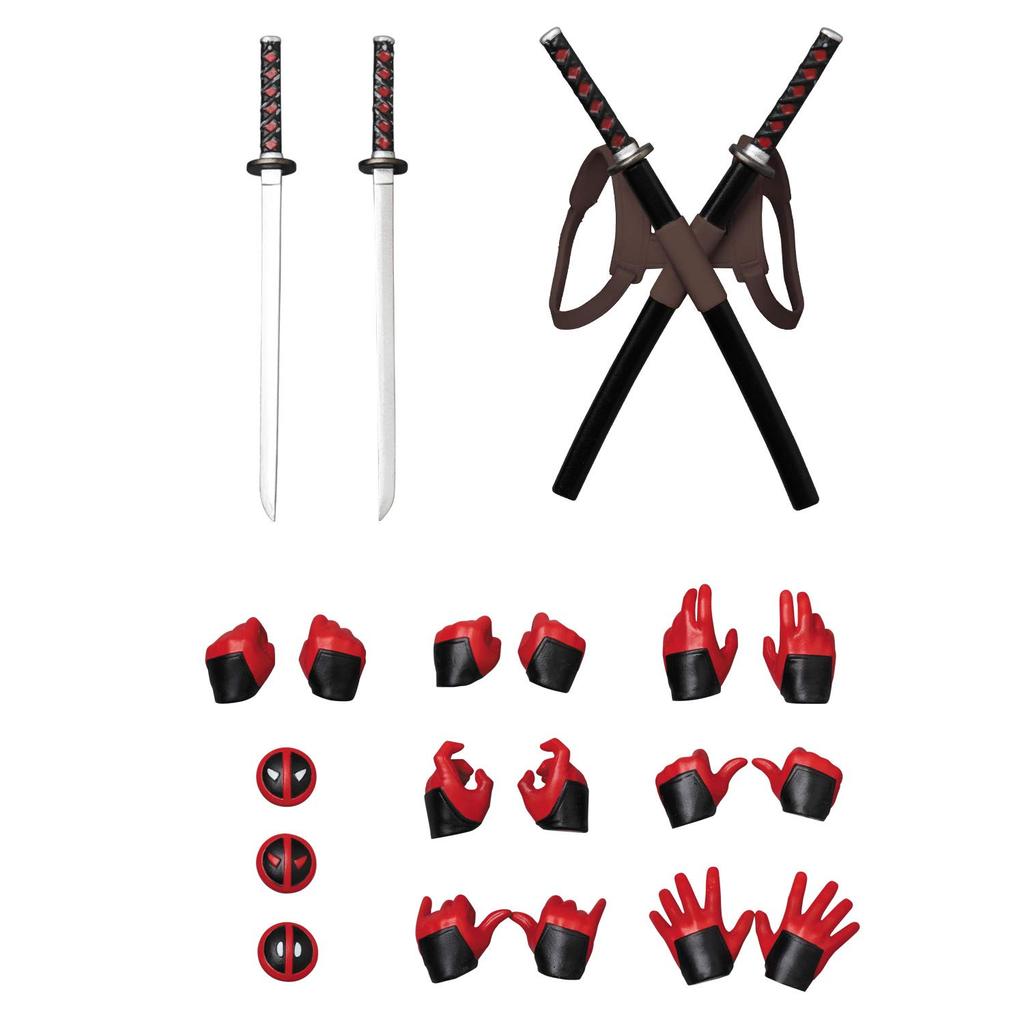 MAFEX Deadpool Gurihiru Art Version Approximately 160mm Articulated Figure No.082 - Tall, Painted,