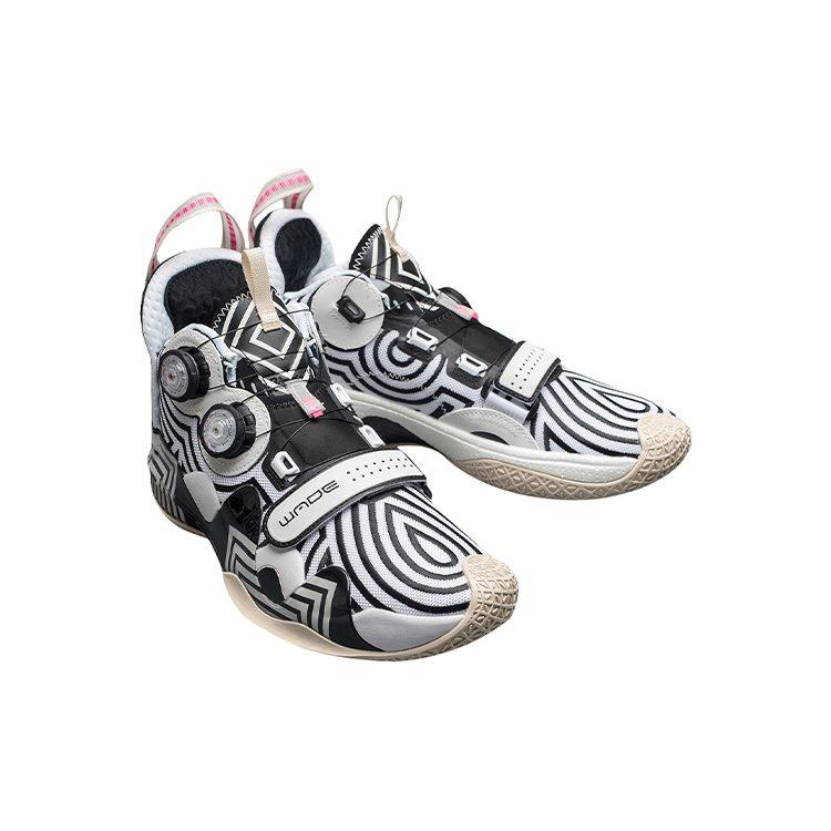 Scarpe da Basket Li Ning WAY OF WADE Uomo Mid Top Nero/Bianco ABEP001-15