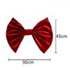 Christmas bow Christmas tree base scene Christmas atmosphere arrangement props Crafts ornament decoration