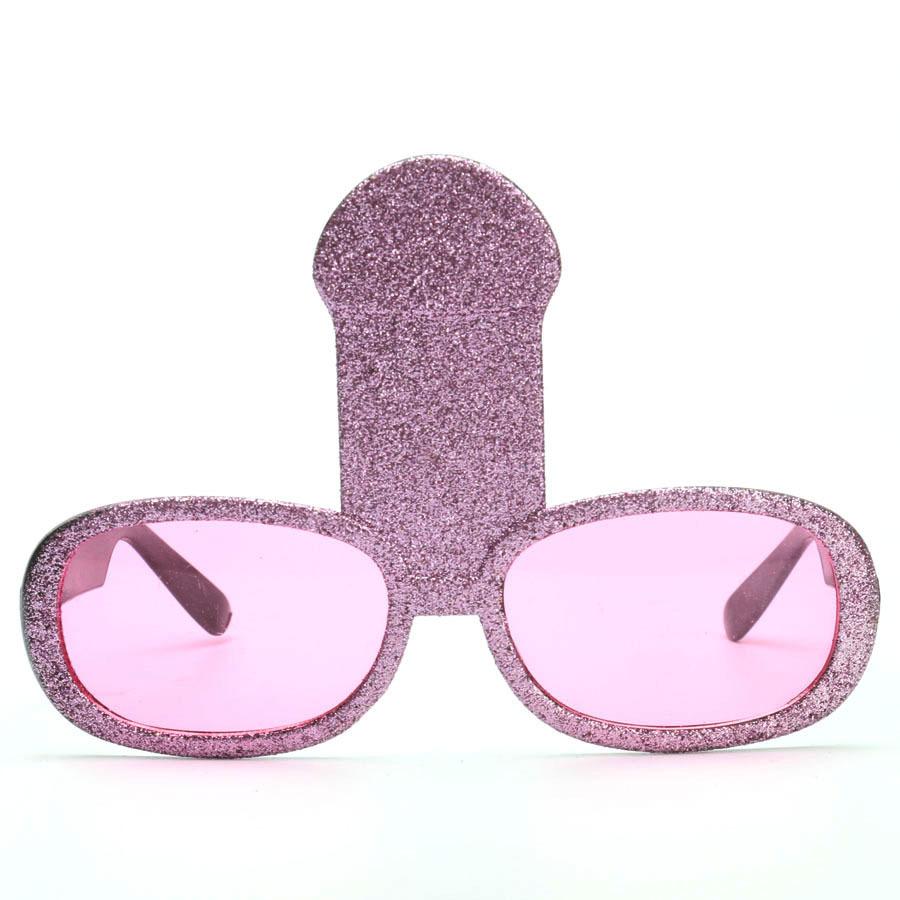 1Pcs Funny Penis Shaped Sunglasses Wedding Bachelorette Party Photography Props Girls Birthday Hen Party Masquerade Prank Decor