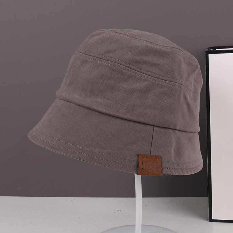 Summer Bucket Hat Women's Fashion Show Face Small Leisure Basin Hat Outdoor Travel New Sunshade Sun Protection Hat Beach Hat