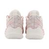 Anta Light Crazy 3 Tessuto Pelle Sintetica Assorbimento degli Urti Antiscivolo Resistente all'Usura Scarpe da Basket Basse Donna sneaker Rosa Bianco 122221608-3