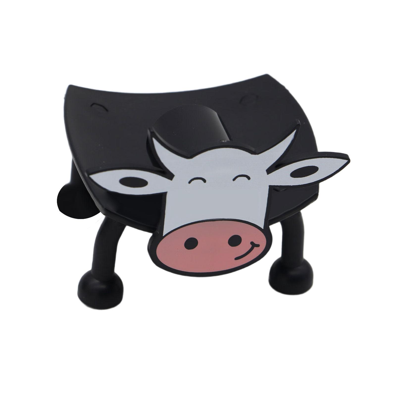 

Держатель рулонной бумаги для животных Милый держатель для туалетной бумаги в виде коровы Декоративная стойка для туалетной бумаги Забавная стойка для туалетной бумаги Долговечная