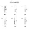 1PC Tap Drill Bit Hex Shank Thread Metric Tap M3-M10 Power Tools Parts For Hand Drill Bench Drill For Hex Chuck Tapping Machine