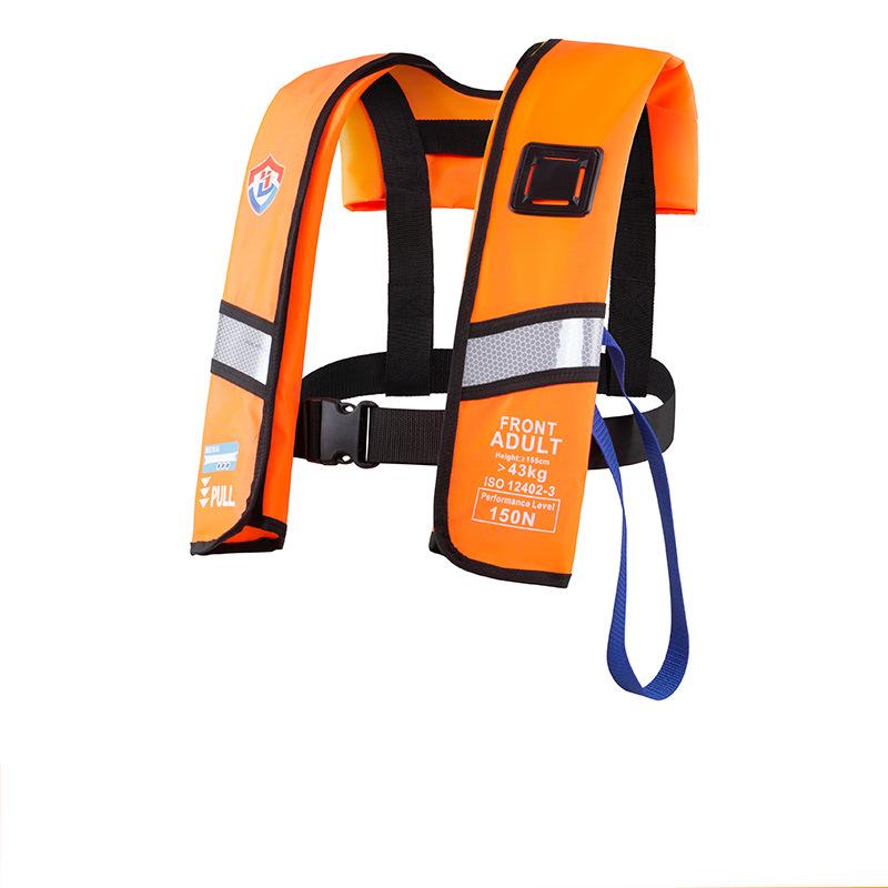 High Buoyancy Portable Inflatable Life Jacket for Marine and Fishing