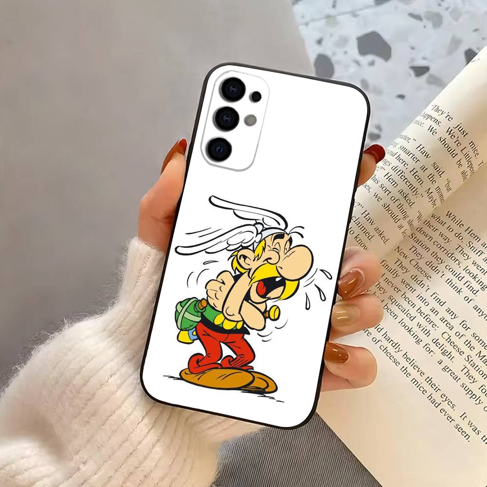 A-Asterix-es Phone Case For Samsung S25,S24,S21,S22,S23,S30,Ultra,S20,Plus,Fe,Lite,Note,10,Black Cover